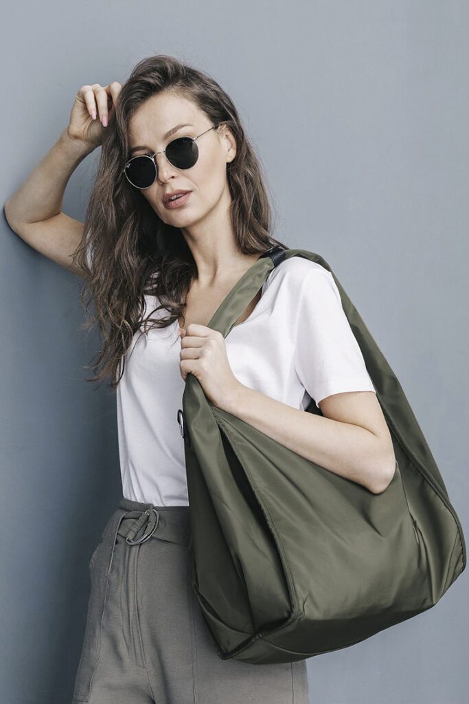 шоппер из нейлона