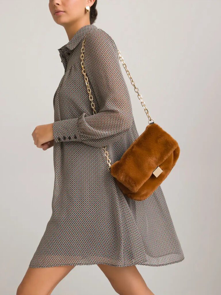 плюшевая сумка