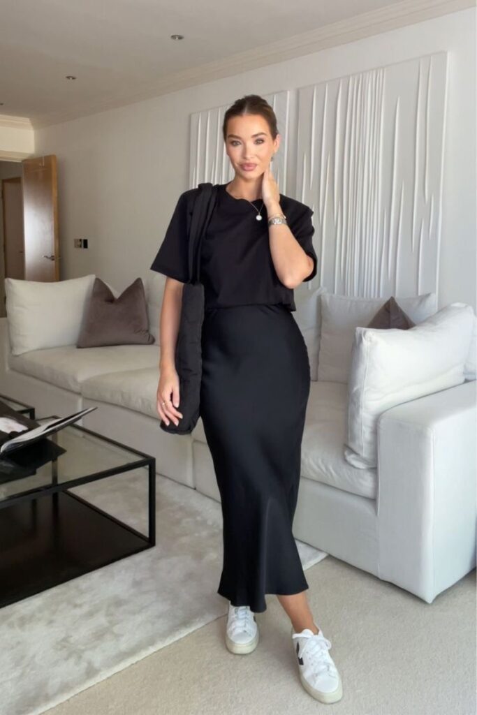 Юбка макси — одежда на лето 2023