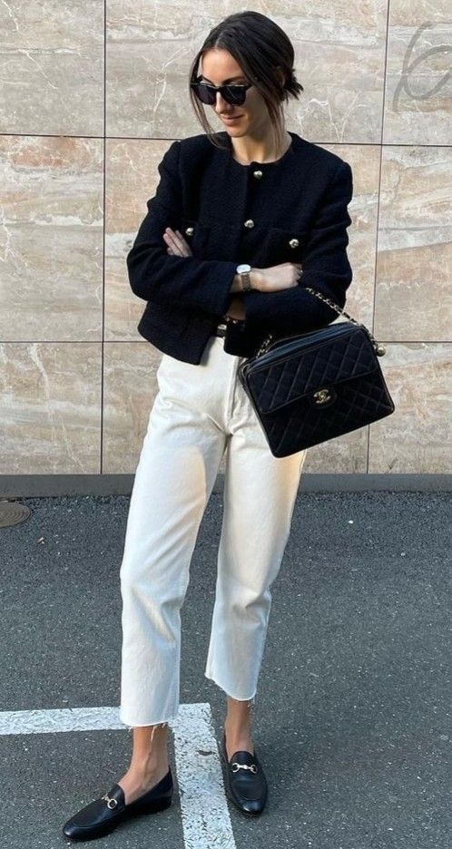 Твидовый жакет — одежда на лето 2023