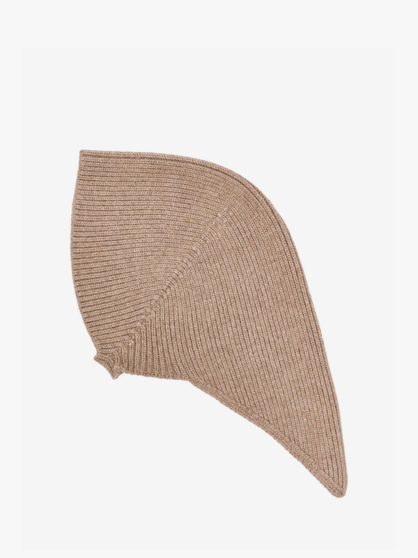 Шапка-чепчик удлиненная, бежевый