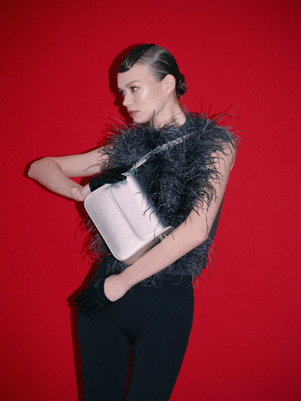 Сумка женская STELLA серебристый