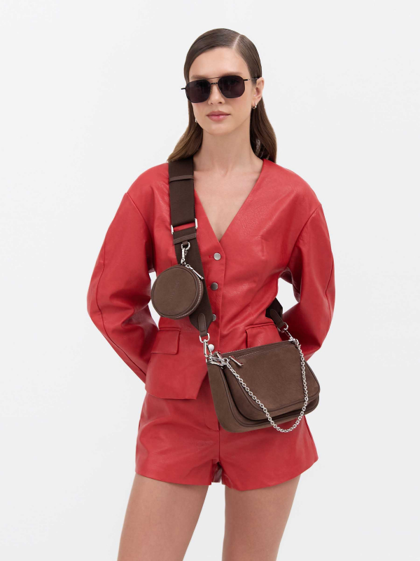 Сумка женская ZOEY 2.0 коричневый