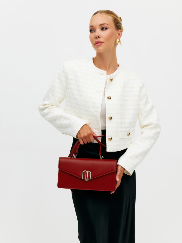 Сумка женская VICTORIA темно-красный