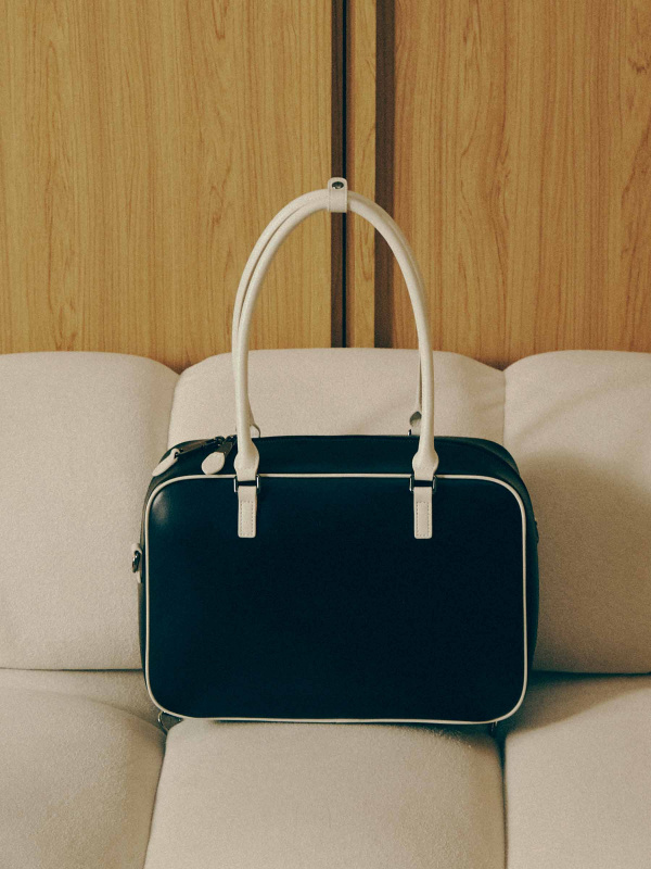 Сумка женская ZEFFIE черный/белый