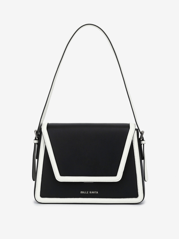 Сумка женская VERONICA черный/белый