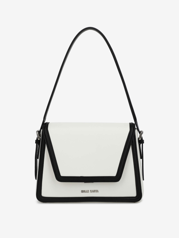 Сумка женская VERONICA белый/черный